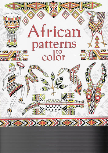 African Patterns to Color