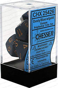 Dungeons & Dragons Chessex Polyhedral 7 die Set