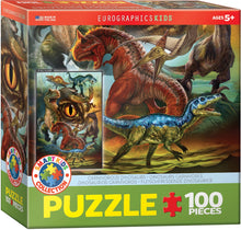 Load image into Gallery viewer, EuroGraphics Kids Carnivorous Dinosaurs 100-Piece Puzzle