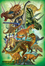 Load image into Gallery viewer, EuroGraphics Kids Herbivorous Dinosaurs 100-Piece Puzzle