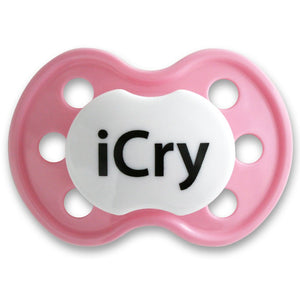 Lots to Say Baby Pacifier-ICRY-Pink