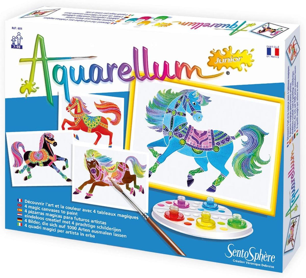 Aquarellum Junior- Horses Watercolor Paint Set