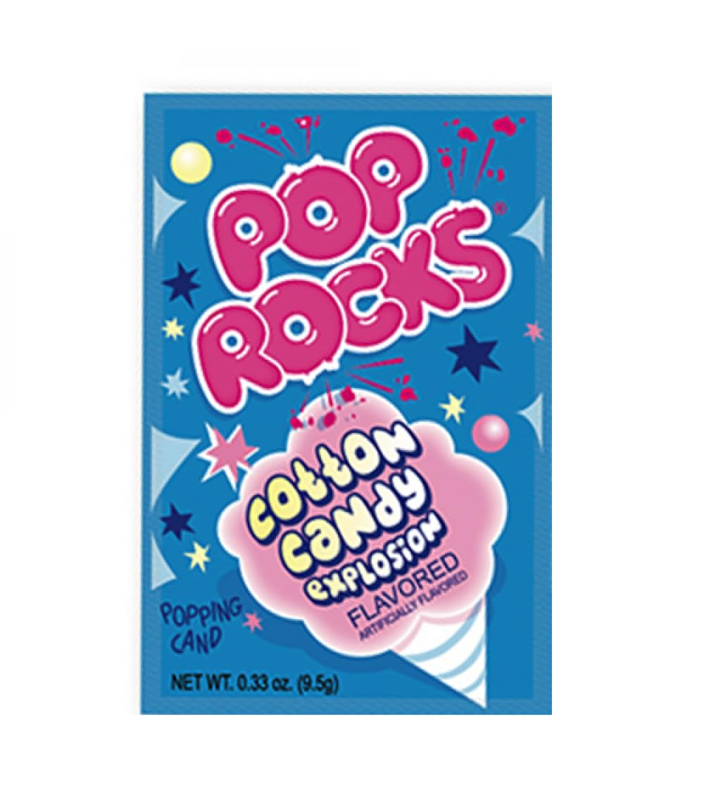 Pop Rocks Candy-Cotton Candy