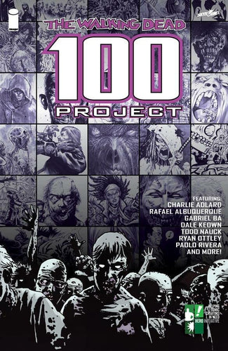 The Walking Dead 100 Project Hardback Book