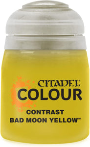 CITADEL COLOUR CONTRAST: BAD MOON YELLOW (18ML) #29-53