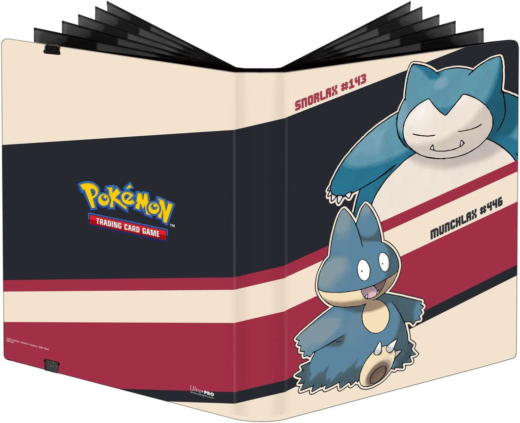 Ultra PRO - Pokémon Snorlax & Munchlax (9-Pocket PRO Binder)