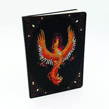 Load image into Gallery viewer, Crystal Art Diamond Painting Notebooks- Phoenix Rising