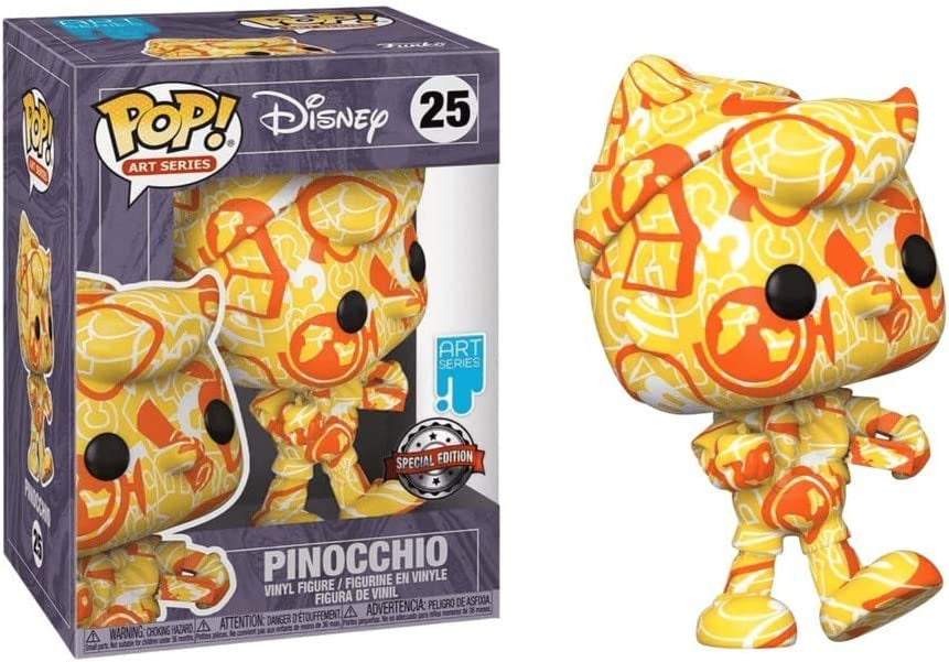 Funko POP Artist Series: Disney Treasures from The Vault - Pinocchio, Amazon Exclusive