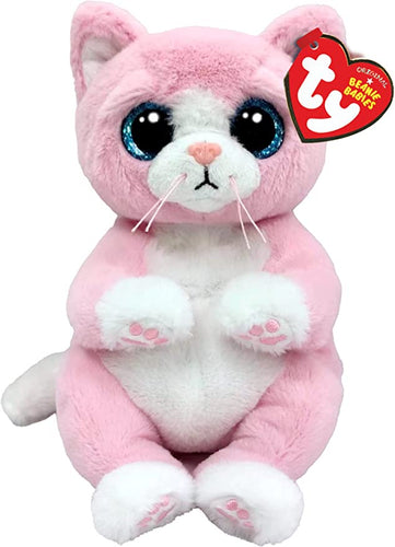 TY Lillibelle the Pink Cat Beanie Bellies