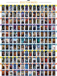 Dr Who Episode Guide 1000pc Puzzle
