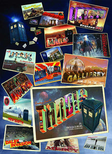 Doctor Who: Postcards 1000pc Puzzle