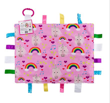 Load image into Gallery viewer, Baby Jack and Company - Learning Lovey Unicorn 14&quot; x 18&quot;