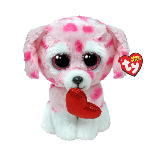 Ty Beanie Boo Valentine's Rory the Dog
