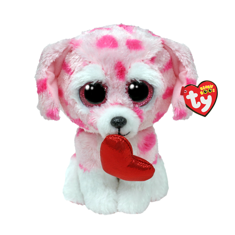 Ty Beanie Boo Valentine's Rory the Dog