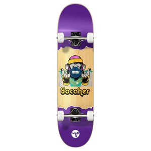 Yocaher Skateboards - Graphic Complete Skateboard 7.75" - Chimp: Speak No Evil
