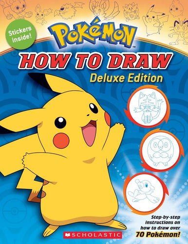Pokemon How to Draw Deluxe Edition Book