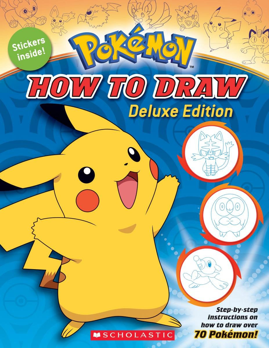 Pokemon How to Draw Deluxe Edition Book