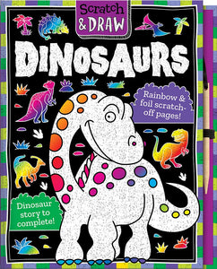 Scratch & Draw Dinosaurs New