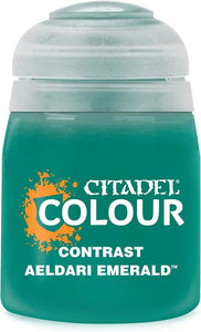 CITADEL COLOUR CONTRAST: AELDARI EMERALD (18ML) #29-48