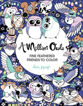 Load image into Gallery viewer, A Million Owls: Fine Feathered Friends to Color Coloring Book Vol.4