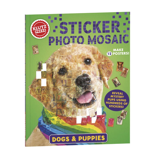 Sticker Photo Mosaic Dogs & Puppies