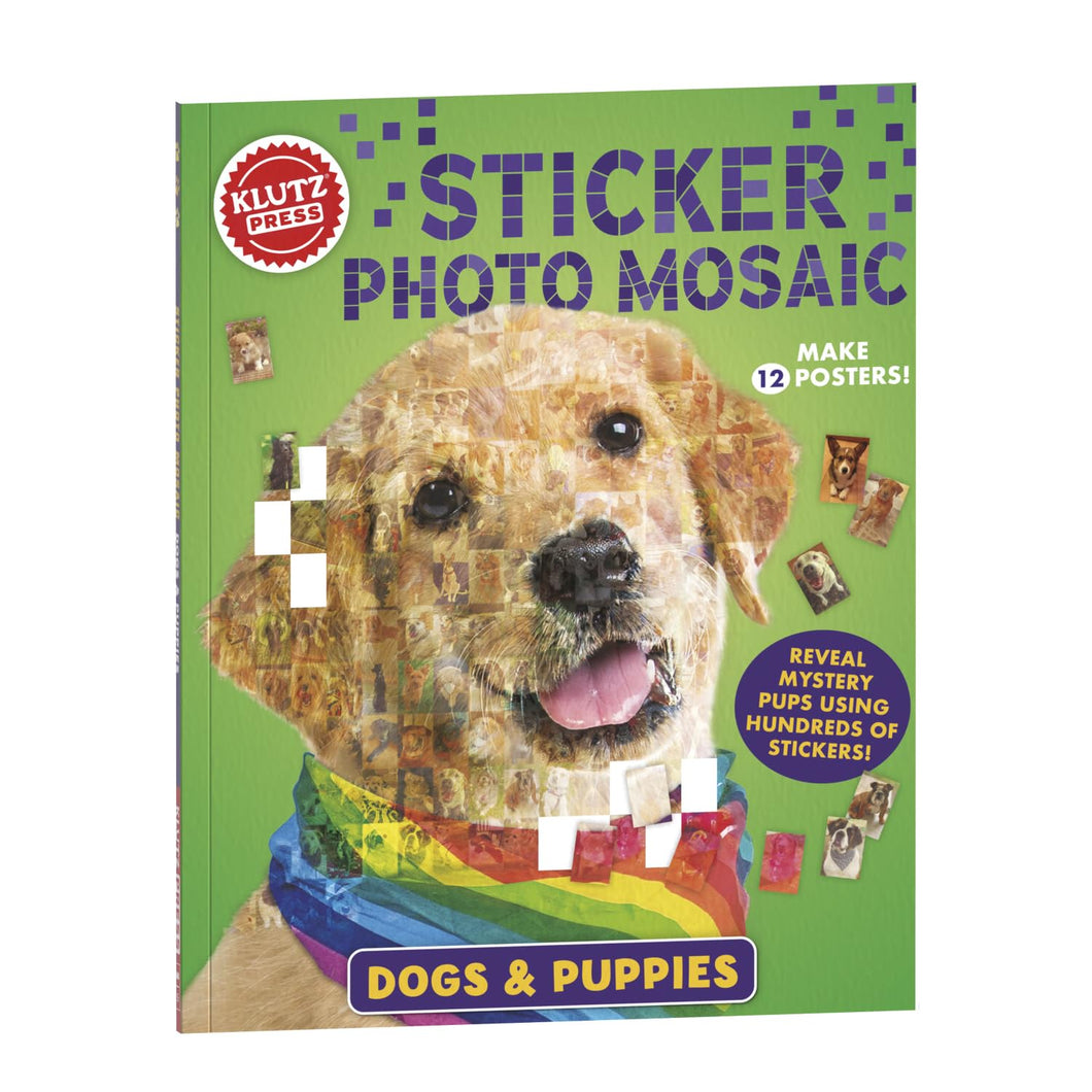 Sticker Photo Mosaic Dogs & Puppies