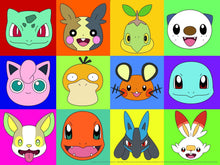 Load image into Gallery viewer, Pokemon Faces 400pc Puzzle