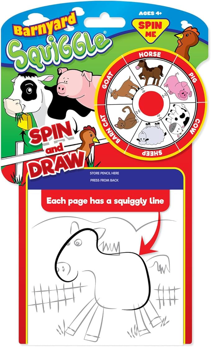 Squiggle Barnyard On the Go Doodle Pad