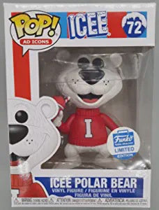 Funko Pop! Ad Icons Icee Polar Bear 72 Funko Limited Edition in Protector Box