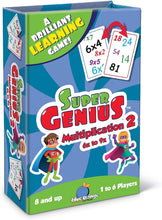 Load image into Gallery viewer, Blue Orange Super Genius Multiplication 2 Game