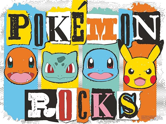 Pokemon Rocks 400pc Puzzle