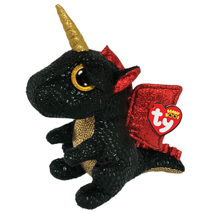 Grindal the Dragon with a Horn Plush-Medium