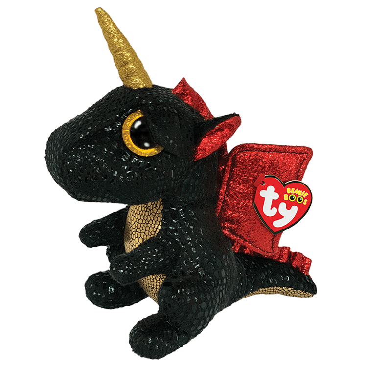 Grindal the Dragon with a Horn Plush-Medium