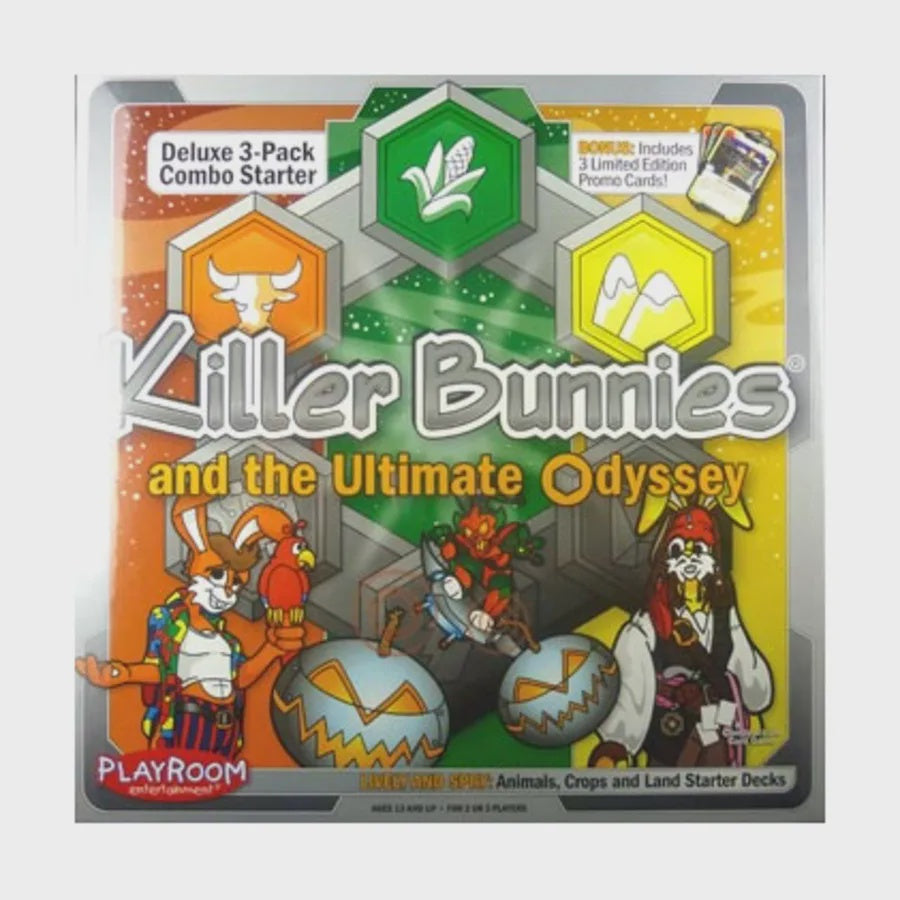 Killer Bunnies And The Ultimate Odyssey Deluxe 3 Pack Combo: Lively And Spry