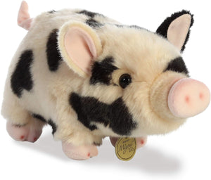 Aurora 11" Miyoni Pot Bellied Spotted Pig Plush