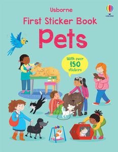 Usborne First Sticker Book Pets