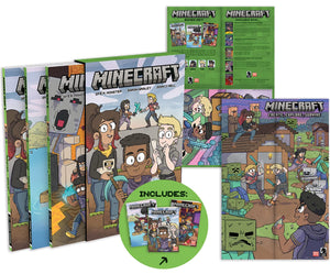 Minecraft Graphic Novel Boxed Set