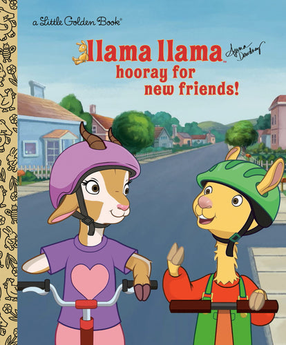 Little Golden Book Llama Llama Hooray for New Friends!