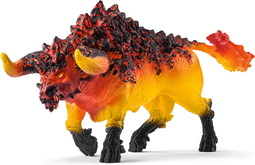 Schleich Fire Bull Toy Figure