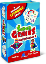 Load image into Gallery viewer, Blue Orange Super Genius Multiplication 1 Game