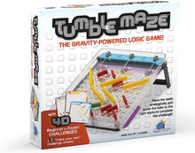 Load image into Gallery viewer, Blue Orange Tumble Maze Gravity Powered Logic Game