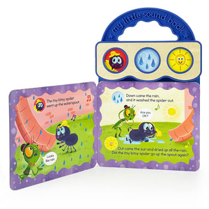 Itsy Bitsy Spider 3-Button Sound Book