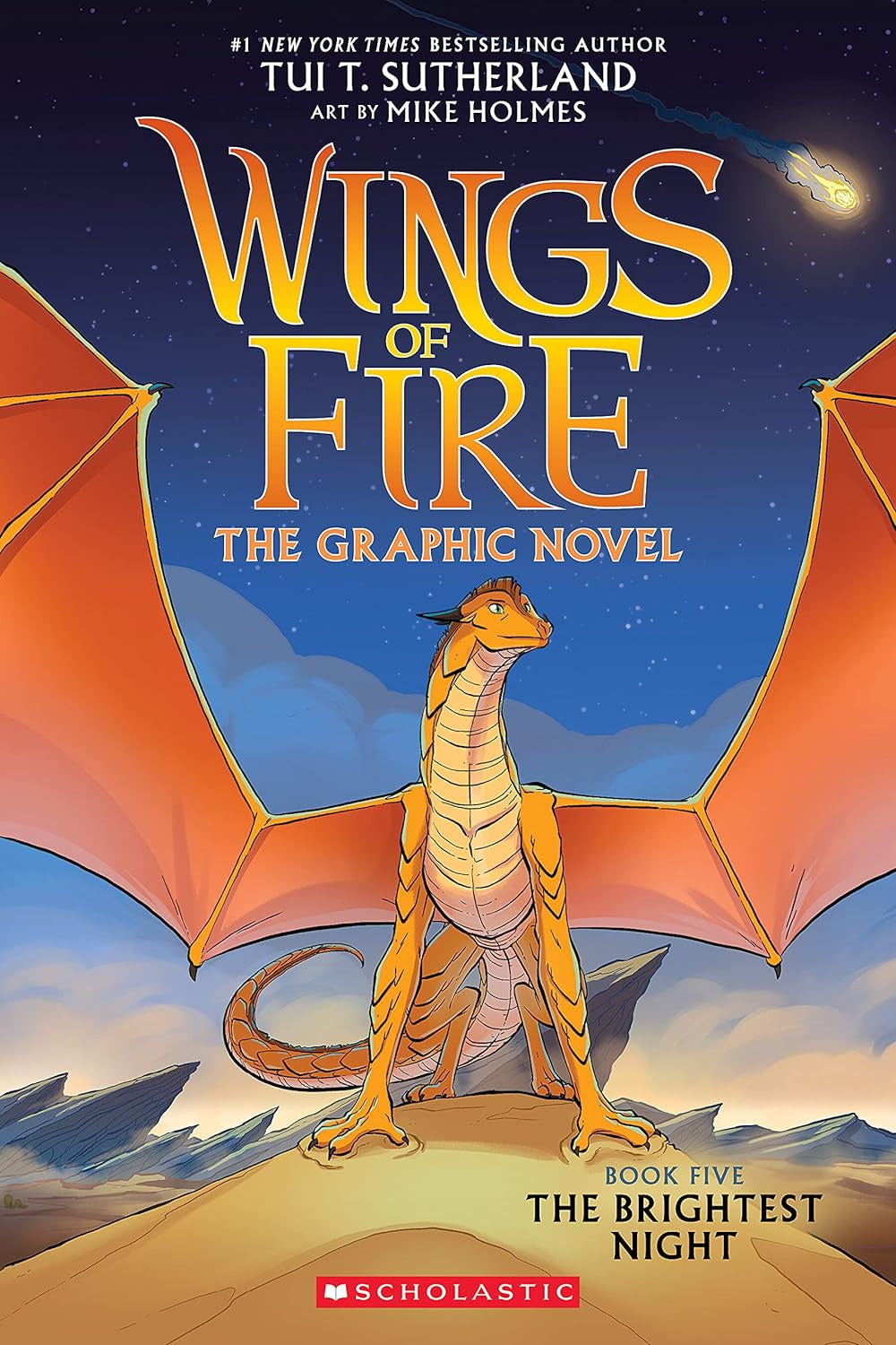 Wings of Fire The Graphic Novel: The Brightest Night Book #5, Hardcover