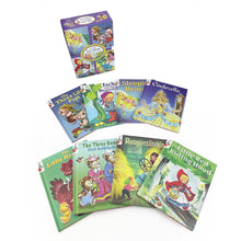 Load image into Gallery viewer, Fairy Tales Stories: Vintage Storybook Boxed Slipcase Storage with 8 Classic Stories