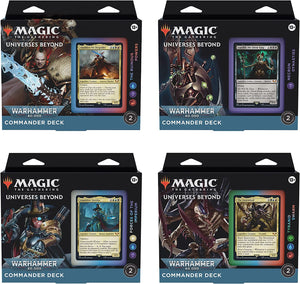 Magic the Gathering Universes Beyond Warhammer 40k Commander Deck
