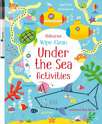 Usborne Wipe Clean Under the Sea Activity Book
