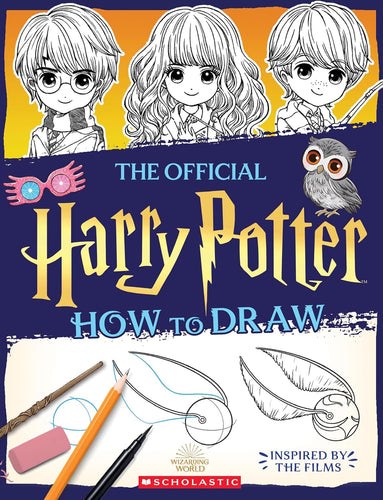 The Official Harry Potter How to Draw Book