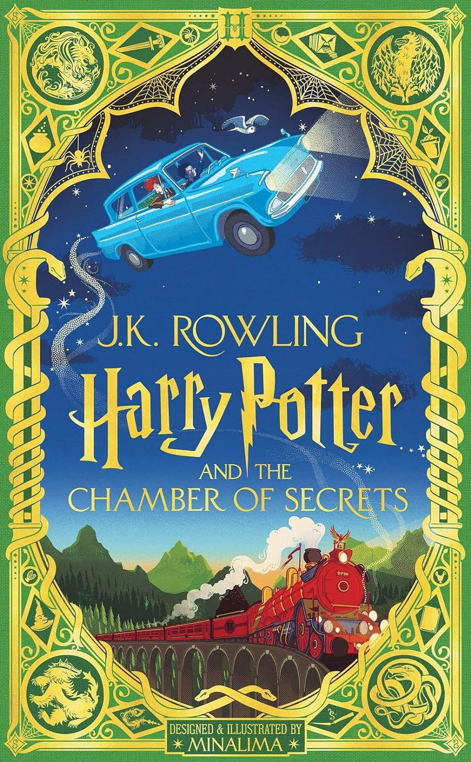 Harry Potter and the Chamber of Secrets (Harry Potter, Book 2) (MinaLima Edition