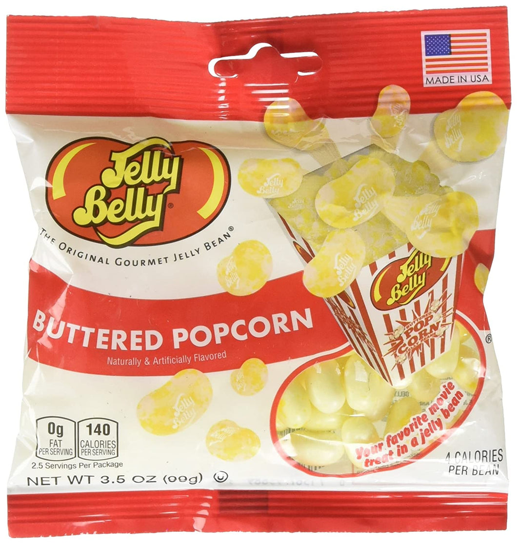 Jelly Belly Buttered Popcorn Jelly Beans, 3.5oz.