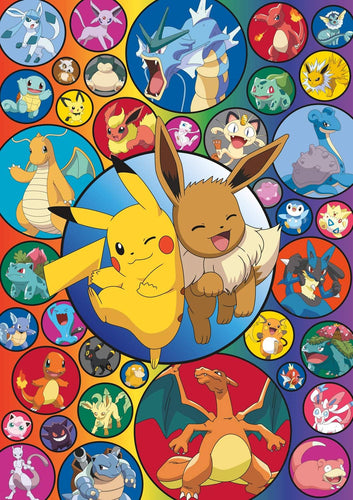 Pokemon Bubble 500pc Puzzle
